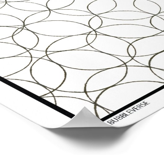 Zen Bubbleverse Coloring Poster (Hoek)