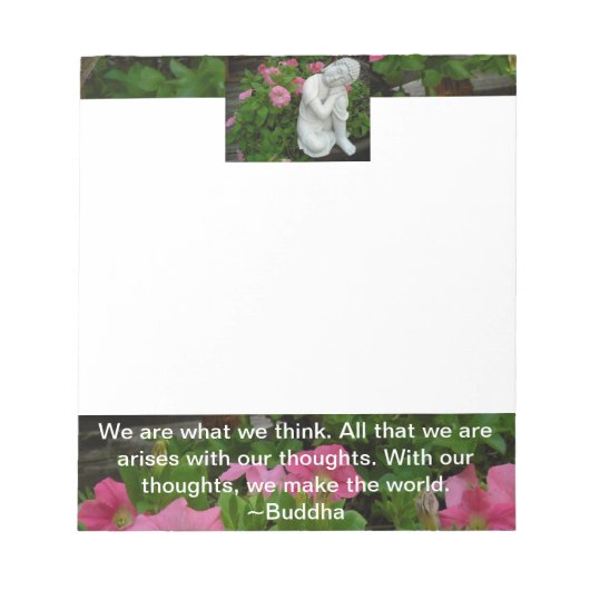 Zen Buddha 5,5x6-inch Notitieblok (Voorkant)