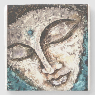 Zen Buddha Art Stone Onderzetter