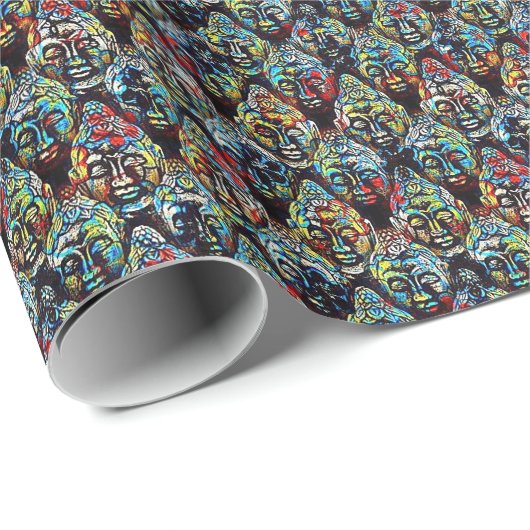 Zen Buddha Cadeaupapier (Rol Hoek)