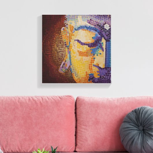 Zen Buddha Canvas Afdruk (Insitu (Woonkamer))