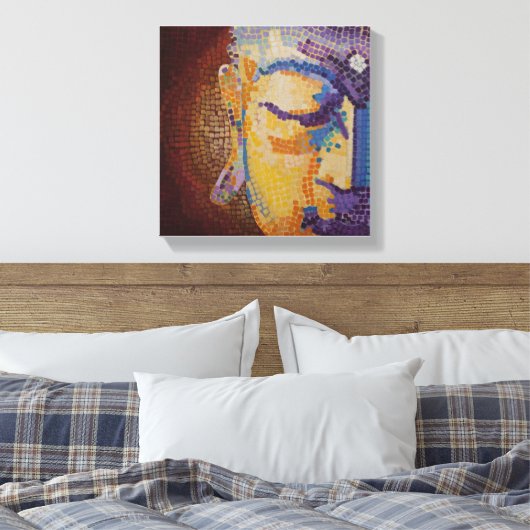 Zen Buddha Canvas Afdruk (Insitu (Slaapkamer))