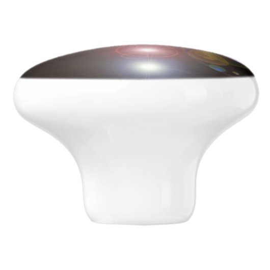 Zen Buddha & Chakra Meditation Keramische Knop (Zijkant)