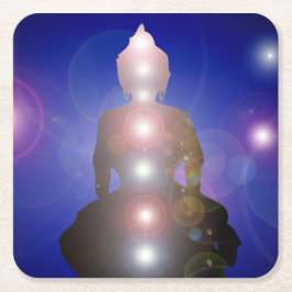 Zen Buddha Chakra Yoga Meditation Namaste Kartonnen Onderzetters