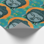 Zen Buddha Head Cadeaupapier (Hoek)