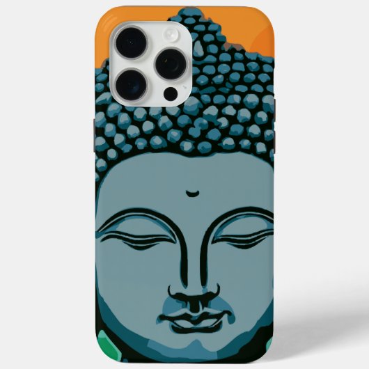 Zen Buddha Head Case-Mate iPhone Case (Achterkant)