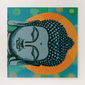 Zen Buddha Head Legpuzzel (Horizontaal)