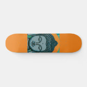 Zen Buddha Head Persoonlijk Skateboard (Horizontaal)