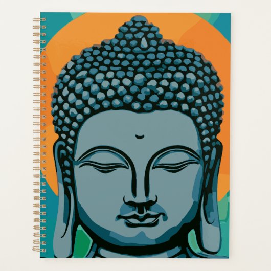 Zen Buddha Head Planner (Voorkant)