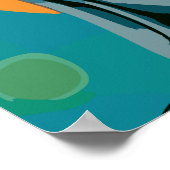 Zen Buddha Head Poster (Hoek)