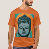 Zen Buddha Head T-shirt (Voorkant)