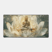 Zen Buddha Meditatie Digitale Kunst Bureaumat (Voorkant)