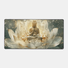 Zen Buddha Meditatie Digitale Kunst Bureaumat