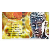 Zen buddha meditation Yoga Massage Therapist Visitekaartje Magneet (Voorkant)