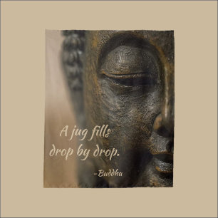 Zen Buddha Quote Wandkleed