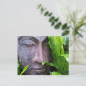 Zen Buddha Serenity Briefkaart (Staand voorkant)
