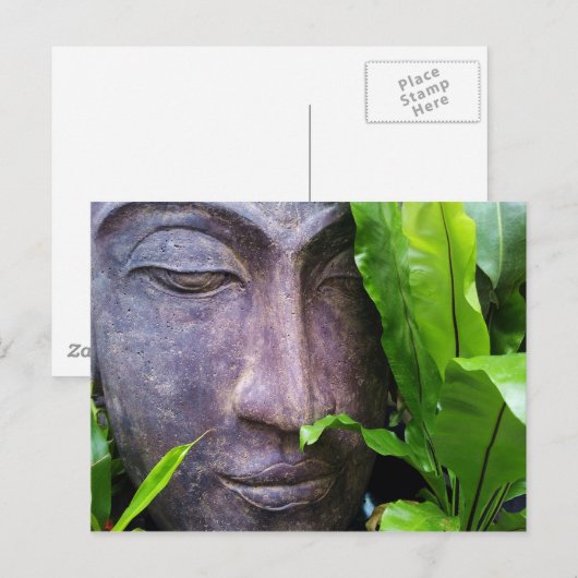 Zen Buddha Serenity Briefkaart (Voorkant / Achterkant)