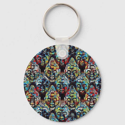 Zen Buddha Sleutelhanger (Voorkant)