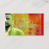 Zen Buddha Visitekaartje, verstedelijkt Visitekaartje (Achterkant)