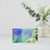 Zen Buddha Visitekaartje, verstedelijkt Visitekaartje (Staand voorkant)