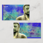 Zen Buddha Visitekaartje, verstedelijkt Visitekaartje (Voorkant / Achterkant)