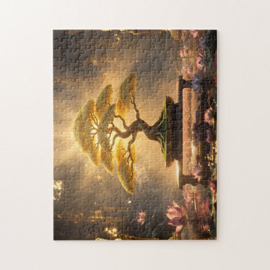 ZEN BUDDHISM - BONSAI TREE - LEGPUZZEL (Verticaal)