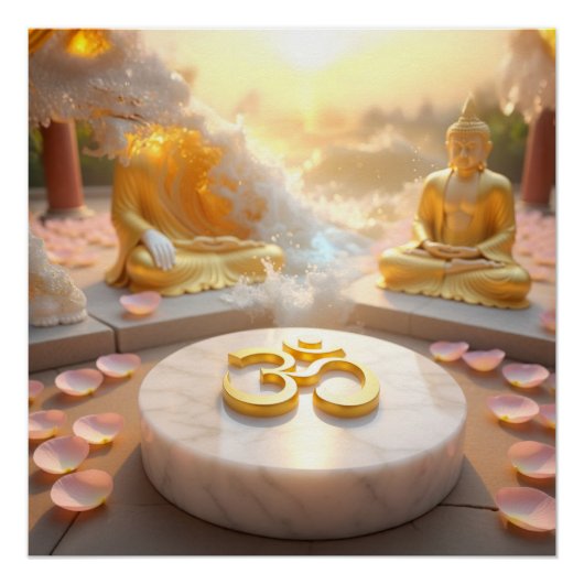 ZEN - BUDDHISM - OM PERFECT POSTER (Voorkant)