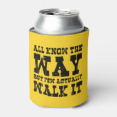 Zen Buddhism Spaghetti Westerne stijl Blikjeskoeler (Blikje Voorkant)