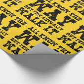 Zen Buddhism Spaghetti Westerne stijl Cadeaupapier (Hoek)