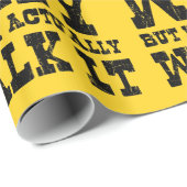 Zen Buddhism Spaghetti Westerne stijl Cadeaupapier (Rol Hoek)