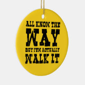 Zen Buddhism Spaghetti Westerne stijl Keramisch Ornament (Rechts)