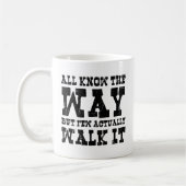 Zen Buddhism Spaghetti Westerne stijl Koffiemok (Links)