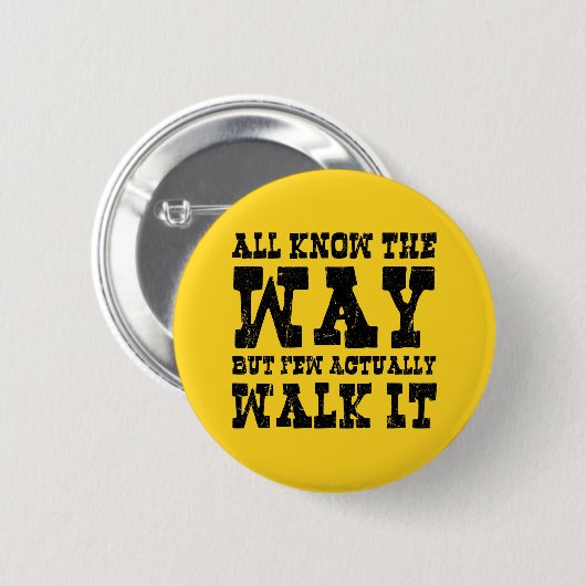 Zen Buddhism Spaghetti Westerne stijl Ronde Button 5,7 Cm (Voorkant /achterkant)