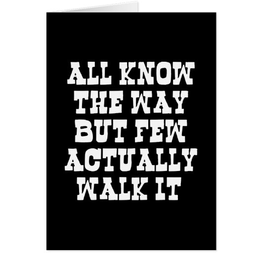 Zen Buddhism Western Style Wenskaart (Voorkant)