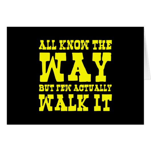 Zen Buddhism Western Style Wenskaart (Voorkant Horizontaal)