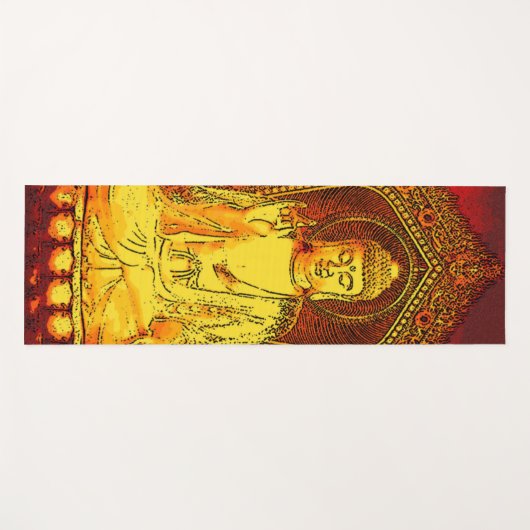 Zen Buddhism Yogamat (Voorkant (horizontaal))