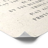 Zen Buddhism, zen gezegde, kunstdownload, Poster (Hoek)