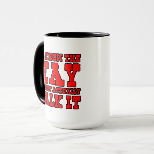 Zen Buddhisme Westerne stijl Mok (Voorkant links)