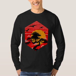 Zen Buddhist Gardening Japans esthetisch zonsonder T-shirt
