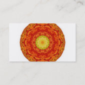 Zen Buddhist inspireerde mandela Visitekaartjes (Achterkant)