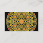 Zen Buddhist inspireerde mandela Visitekaartjes (Achterkant)