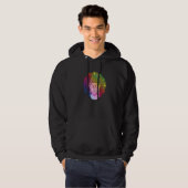 Zen Buddhist Mantra Colorful Mandala Zen Buddhism  Hoodie (Voorkant volledig)