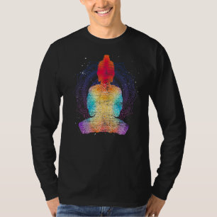 Zen Buddhist Spiritueel boeddhisme Mandala Colorfu T-shirt