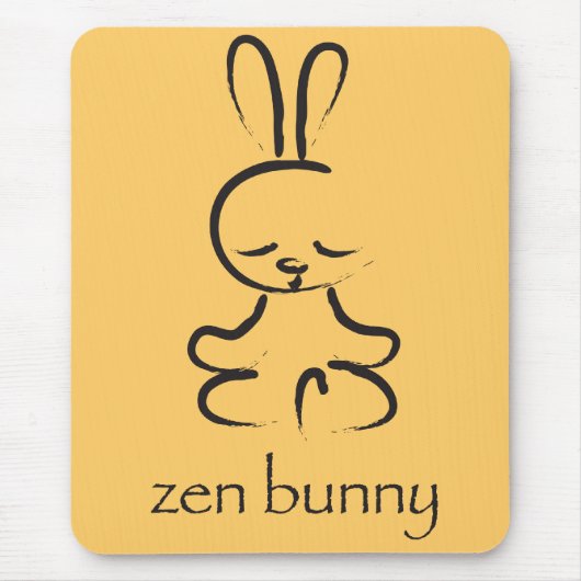 Zen Bunny Muismat (Voorkant)