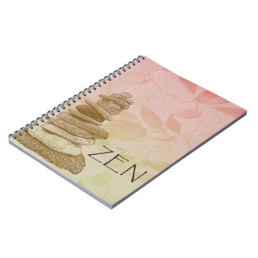 Zen Cairn Notitieboek (Linkerzijde)