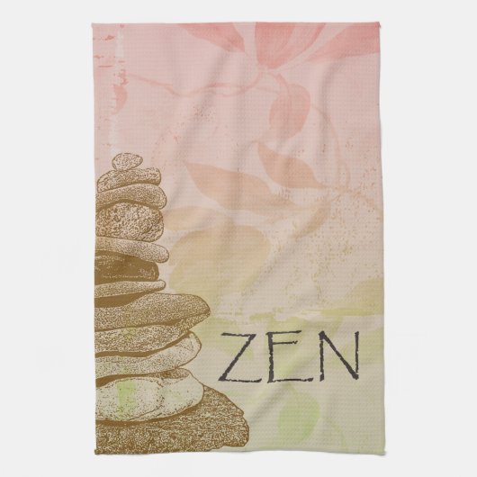 Zen Cairn Theedoek (Verticaal)