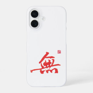 Zen-calligrafie Wu-hoesje | Aziatische kunst telef iPhone 16 Hoesje
