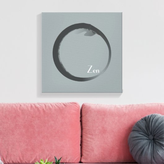 Zen Canvas Afdruk (Insitu (Woonkamer))