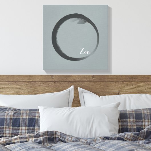 Zen Canvas Afdruk (Insitu (Slaapkamer))