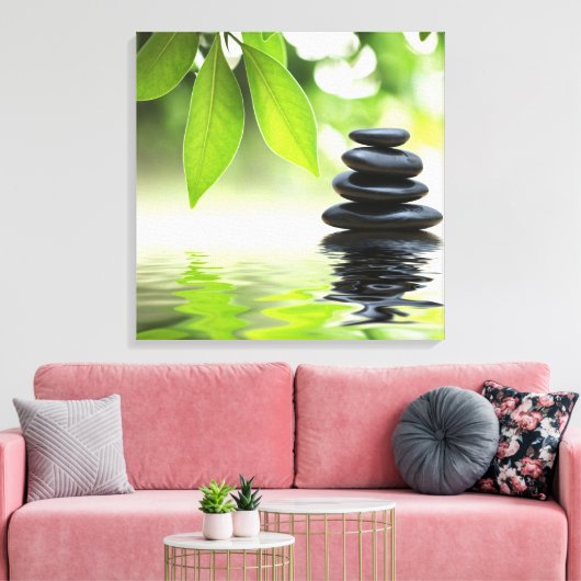 Zen Canvas Print (Insitu (Woonkamer))